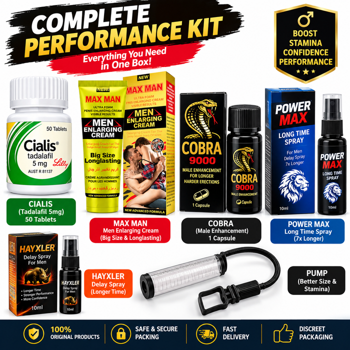 ⭐ Men’s Performance & Wellness Collection