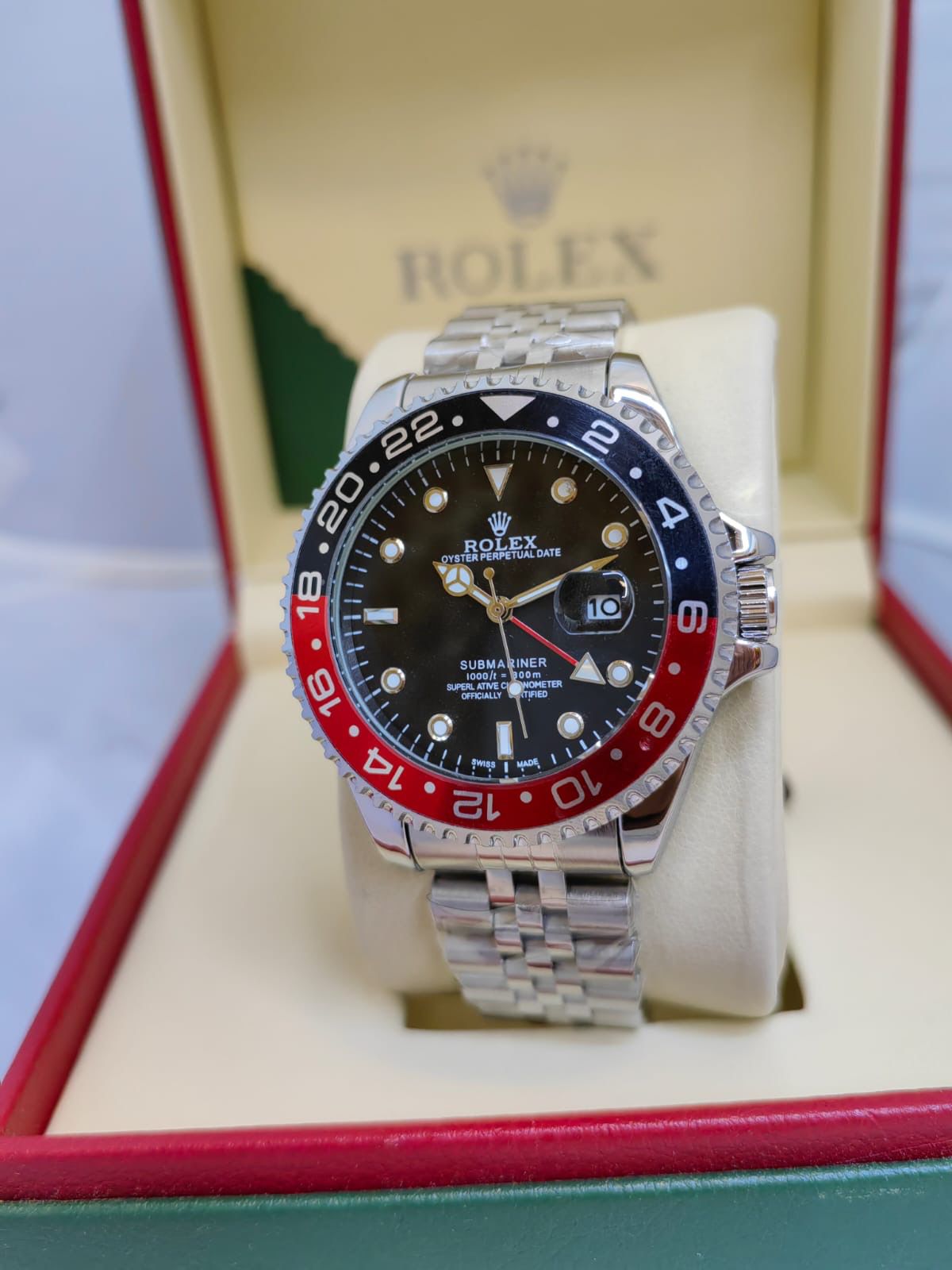 Rolex men watch two colour