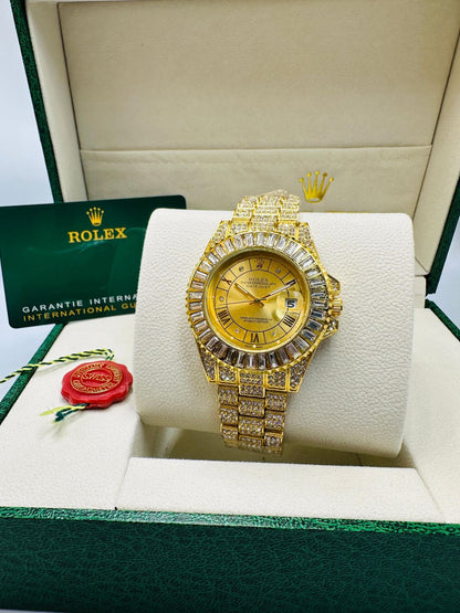 Rolex diamond watch