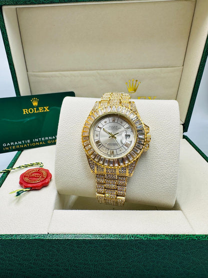 Rolex diamond watch