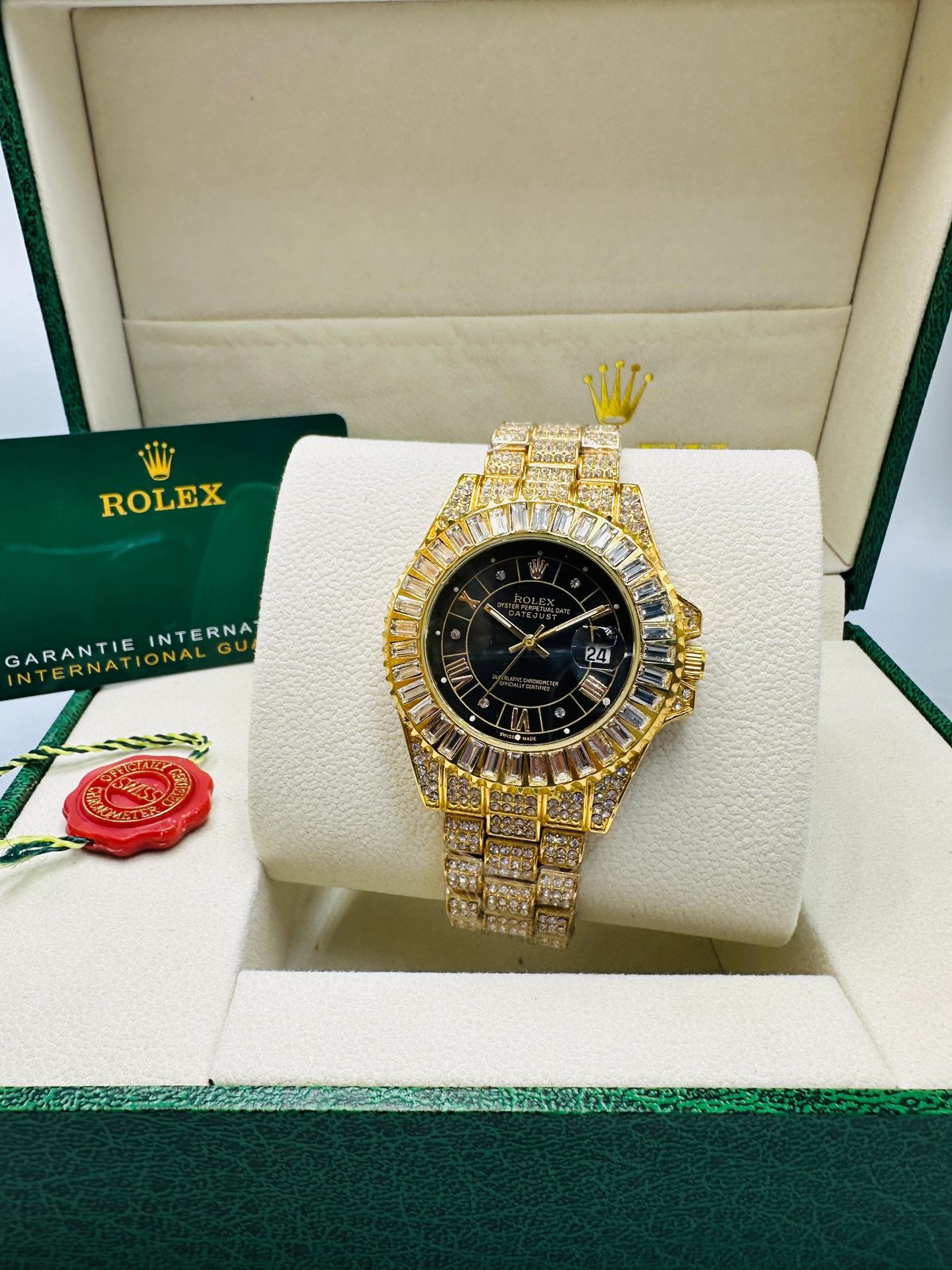 Rolex diamond watch