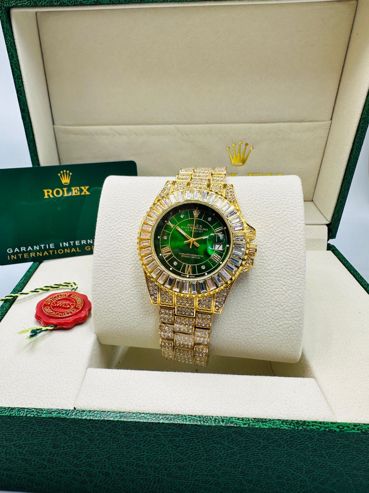 Rolex diamond watch