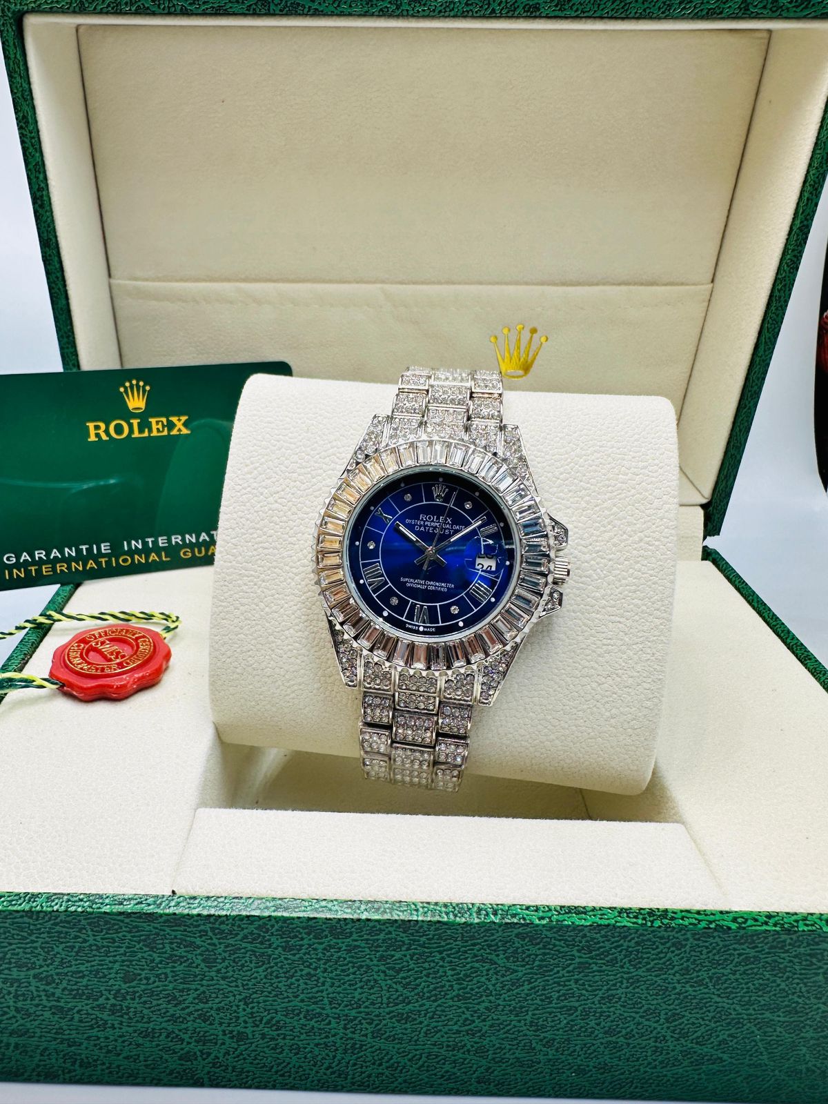 Rolex diamond watch