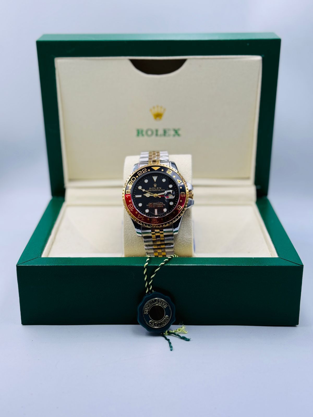 Rolex men watch two colour