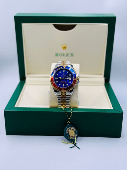 Rolex men watch two colour