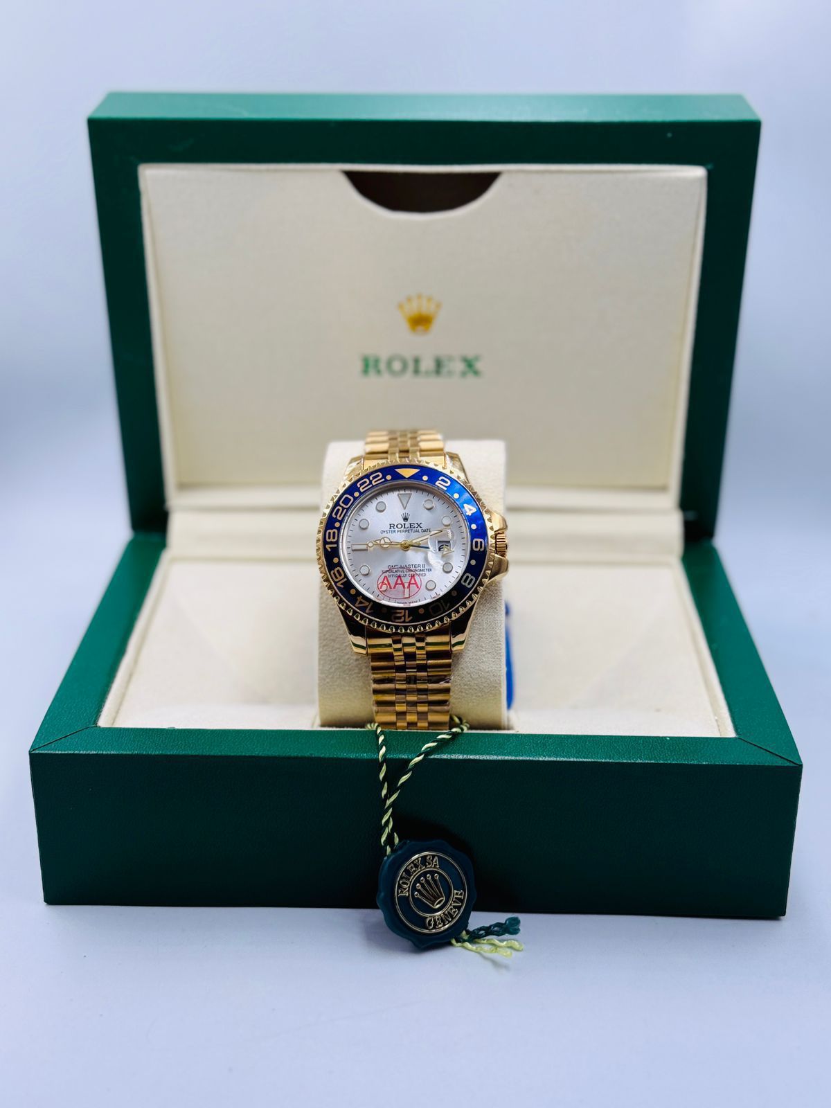 Rolex men watch two colour