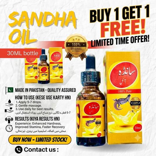 Sandha Oil buy one get one free