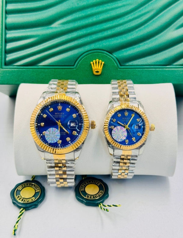 Rolax couple watch