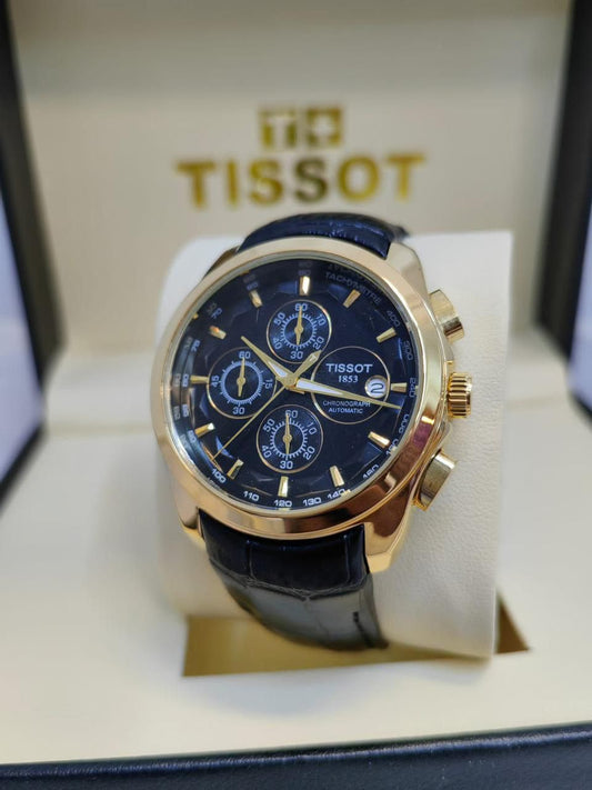 tissot leather strap