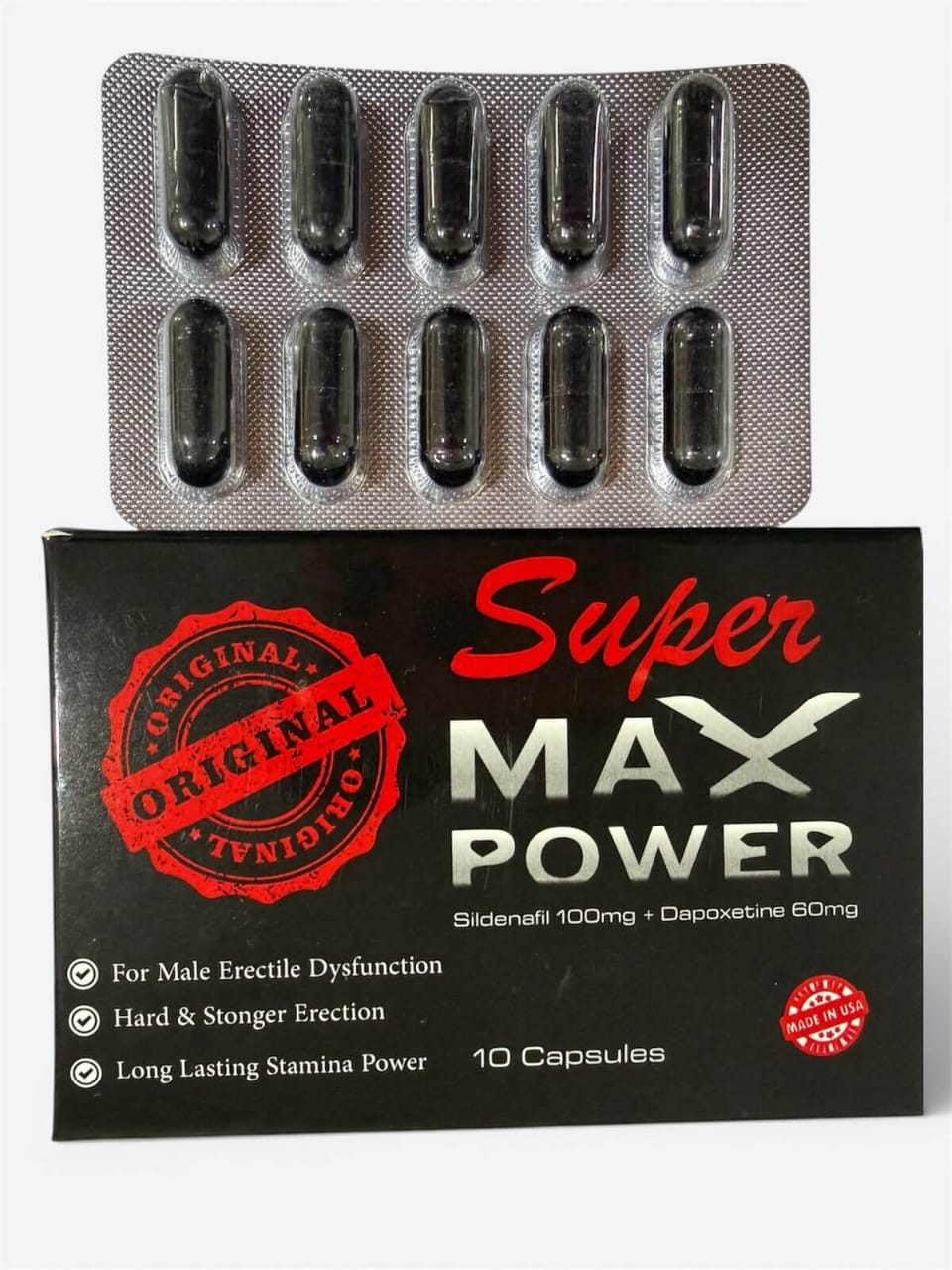 SUPER MAX POWER 10 CAP